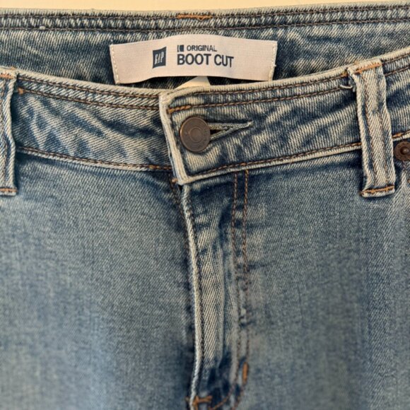 Gap Jeans Original Boot Cut Womens 10R Denim Light Wash Mid Rise Bootcut Y2K - Picture 3 of 8